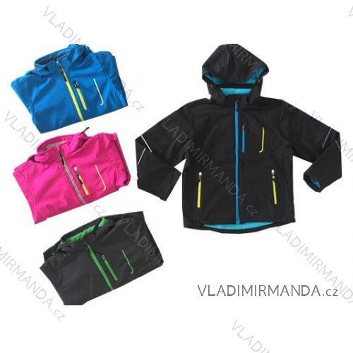 Jacket softshell boys girls and boys fleece lining (134-164) KUGO S5506
