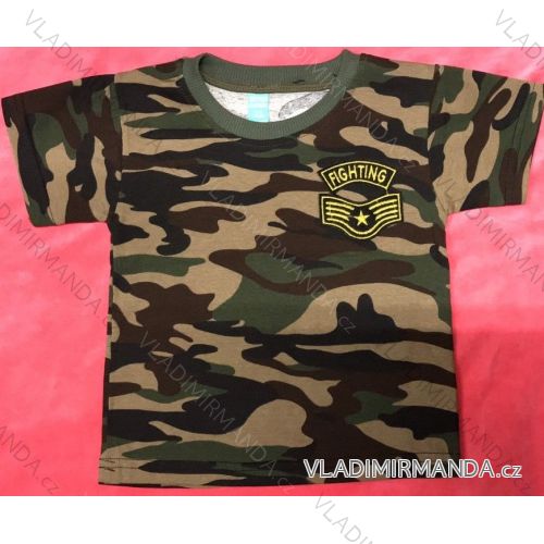 T-shirt short sleeve camouflage baby youth (2-8 years) ITALY TM218108
