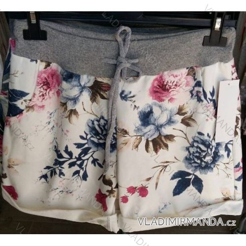 Shorts shorts with ladies flowers (uni sl) ITALIAN Fashion IM1218048
