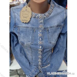 Jacket jeans, with pearl ladies (xs-xl) RE-DRESS C070 / L
