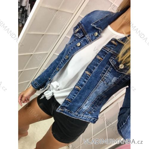 Denim jeans jacket women's (s-2xl) RE-DRESS GD2608-K
