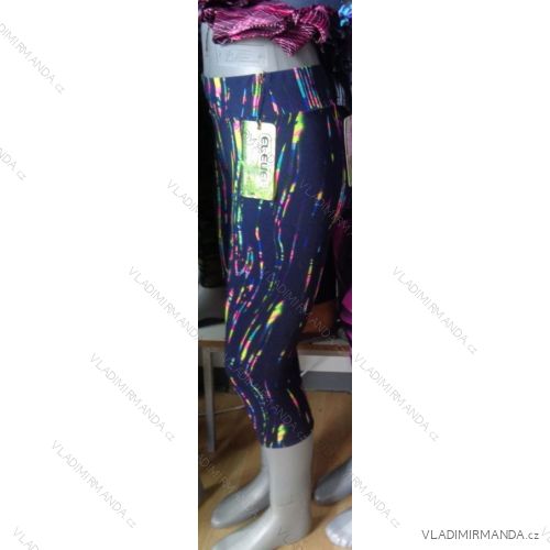 Leggings 3/4 Women's (m-2xl) ELEVEK DDD777-9
