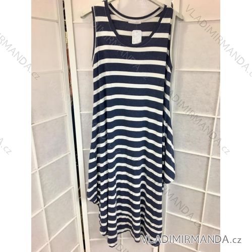 Summer dress sleeveless stripes womens (uni sl) ITALIAN Fashion IM818079
