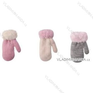 Gloves mittens warm with cords for children (10-12cm) YOCLUB POLAND R-001A / 10-12CM
