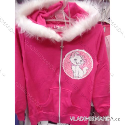 Long Sleeve Sweatshirt and Hooded Infant Girls (128-164) TUZZY TURKEY MODA TM218130
