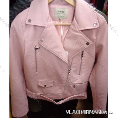 Jacket leatherette ladies (s-2xl) VOPSE ITALIAN Fashion IM918V2799 / B
