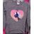 T-shirt warm long sleeve with sequins children's (98-128) TUZZY TURKEY MODA TM218150
