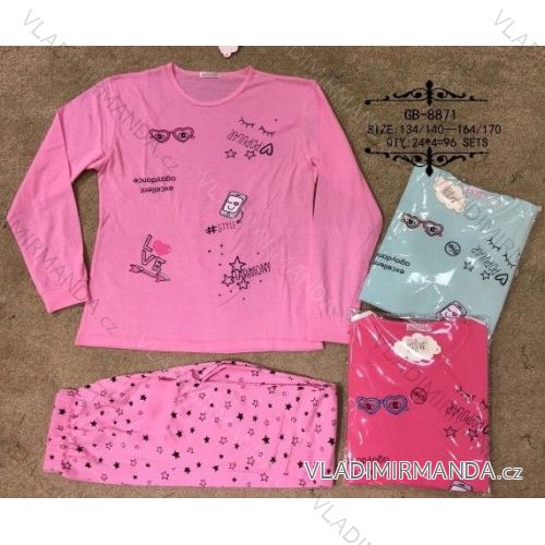 Pajama Long Teen Girl (134-170) N-FEEL GB-8871
