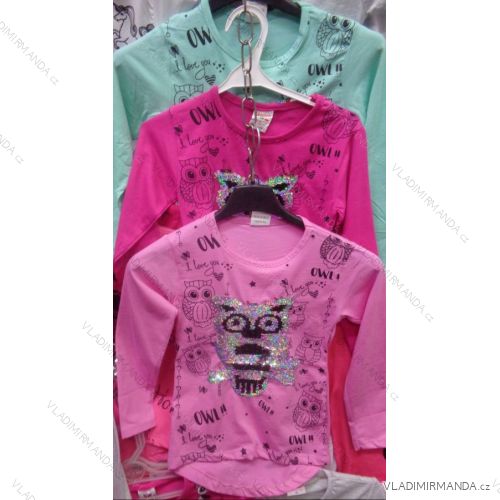 T-shirt short sleeve with sequins children's (98-122) TURKEY MODA TM218154
