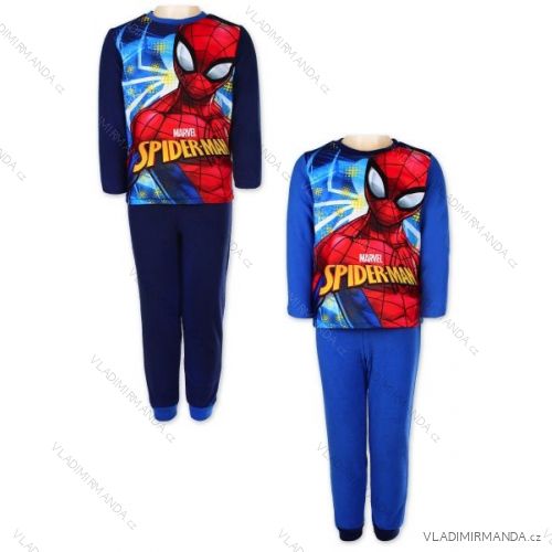 Pyžamo dlouhé teplé spiderman dětské chlapecké (98-128) SETINO SP-G-PYJAMAS-74