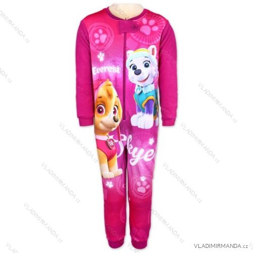 Pajamas long overal paw patrol baby girl (98-128) SETIMO 833-145