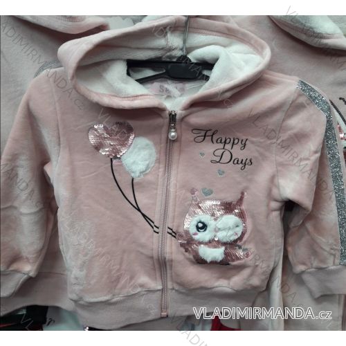 Sweatshirt Long Sleeve with Hooded and Infant Hood (98-128) TURKEY MODA TM218CH-5368
