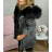 Coat winter park with fur women KZELL ITALIAN MODA 8035K-D
