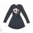 Long Sleeve Dress with Baby Glides and Girls (134-164) KUGO ML7097
