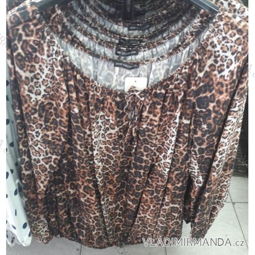 Tunic 3/4 long sleeve leopard ladies (uni sl) ITALIAN MODA IM718265