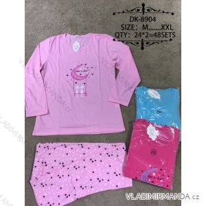 Pajamas long ladies cotton (m-2xl) VALERIE DREAM DK-8904
