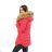 Winter coat with fur lace quilted MFASHION MF18M-18