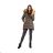 Coat / Winter jacket with fur lace quilted (sml-xl) MFASHION MF18M-02A