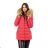 Winter coat with fur lace quilted (sml-xl) MFASHION MF18M-01A
