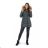 Winter coat with fur lace quilted (sml-xl) MFASHION MF18M-205A