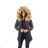 Winter coat with fur lace quilted (sml-xl) MFASHION MF18M-208A