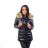 Winter jacket with fur quilted womens (sml-xl) MFASHION MF18M-203
