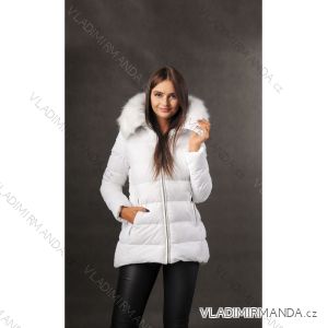 Winter jacket with fur quilted womens (sml-xl) MFASHION MF18M-02
