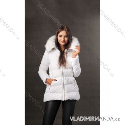 Winter jacket with fur quilted womens (sml-xl) MFASHION MF18M-02
