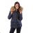 Winter jacket with fur quilted womens (sml-xl) MFASHION MF18M-202A