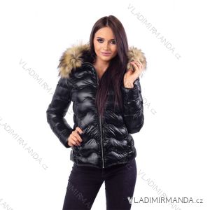 Winter jacket with fur quilted womens (sml-xl) MFASHION MF18M-206
