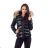 Winter jacket with fur quilted womens (sml-xl) MFASHION MF18M-206
