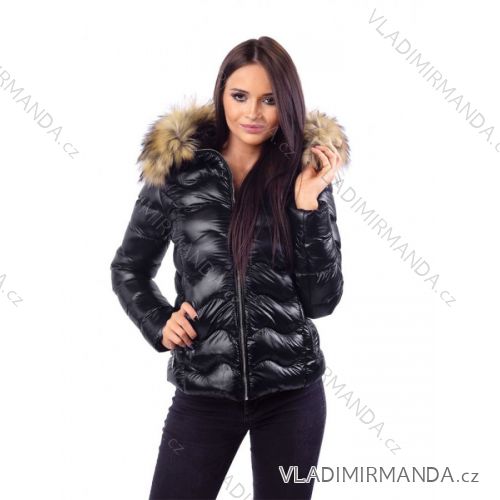 Winter jacket with fur quilted womens (sml-xl) MFASHION MF18M-206
