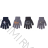 Gloves warm with terry lining baby boys (14-16cm) YOCLUB POLAND R-200