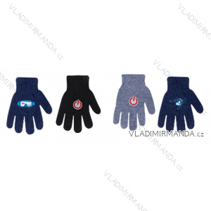 Gloves warm with terry lining baby boys (14-16cm) YOCLUB POLAND R-213
