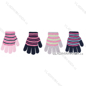 Hot gloves with terry lining baby girl (14-16cm) YOCLUB POLAND R-214A