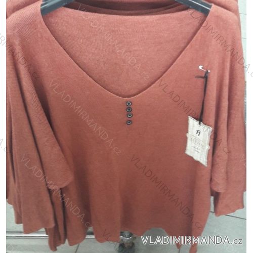 Tunic shirt 3/4 long sleeve ladies (uni sl) ITALIAN Fashion IM718532
