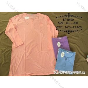 Ladies Long Sleeve Shirt Ladies (xl-4xl) N-FEEL LP-8450