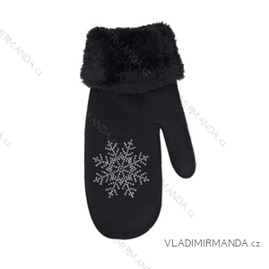 Gloves women's mittens (19cm) YOCLUB POLAND R-101