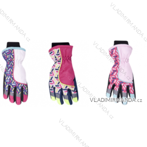 Gloves toe ski boys teen girls (22cm) YOCLUB POLAND RN-035
