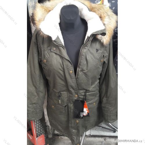 Winter coat with fur coat for women (s-2xl) POLAND VIN18MV-9911
