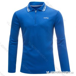 Polo shirt long sleeve (m-3xl) WOLF S2873