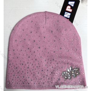 Cap warmer knit baby girl (3-8 years) POLSKÁ VÝROBA POL118178
