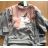 Sweatshirt with sequins baby teen girl (4-14 years old) ITALIAN MLADA Móda 181425
