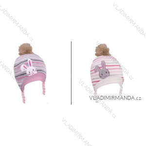 Kids winter hat baby girl (42-44cm) YOCLUB POLAND CDA-172
