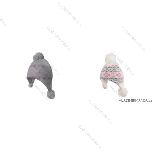 Kids winter hat baby girl (42-44cm) YOCLUB POLAND CDA-128
