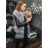 Winter jacket furskin with leather pockets warm artificial fur (s-4xl) AFASHION AF18048 black S