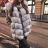 Winter jacket furskin with leather pockets warm artificial fur (s-4xl) AFASHION AF18048 black S