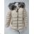 Winter jacket quilted with fur (l-3xl) POLSKá moda LEU18ZIYO4
