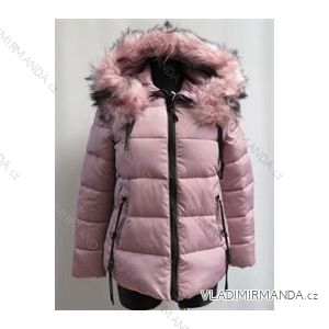 Winter jacket quilted with fur (s-2xl) POLSKá Moda LEU1806552
