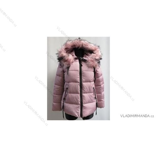 Winter jacket quilted with fur (s-2xl) POLSKá Moda LEU1806552
